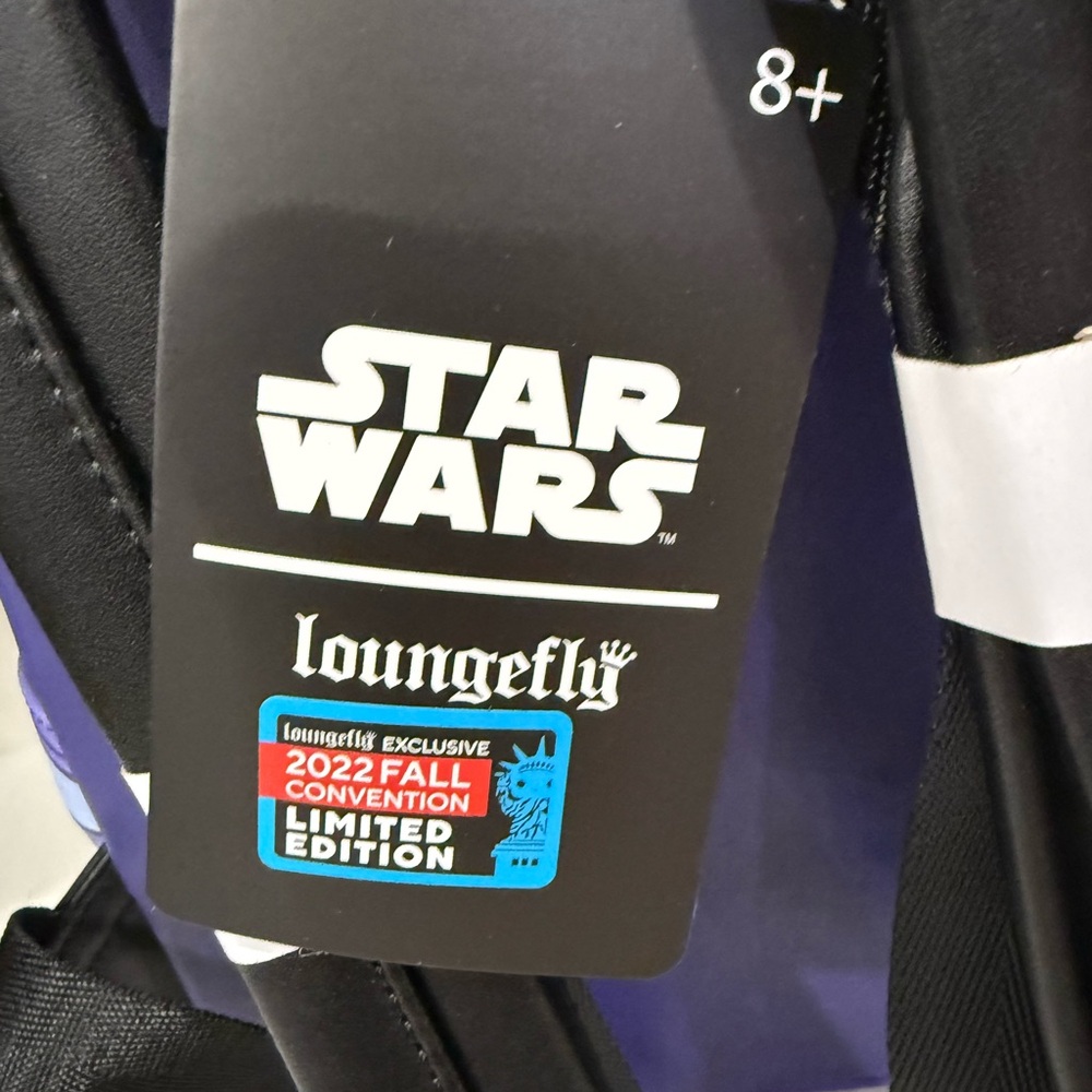 Loungefly NYCC 2022 Star Wars Asajj Ventress Cosplay Mini Backpack π Exclusive - Picture 2 of 10
